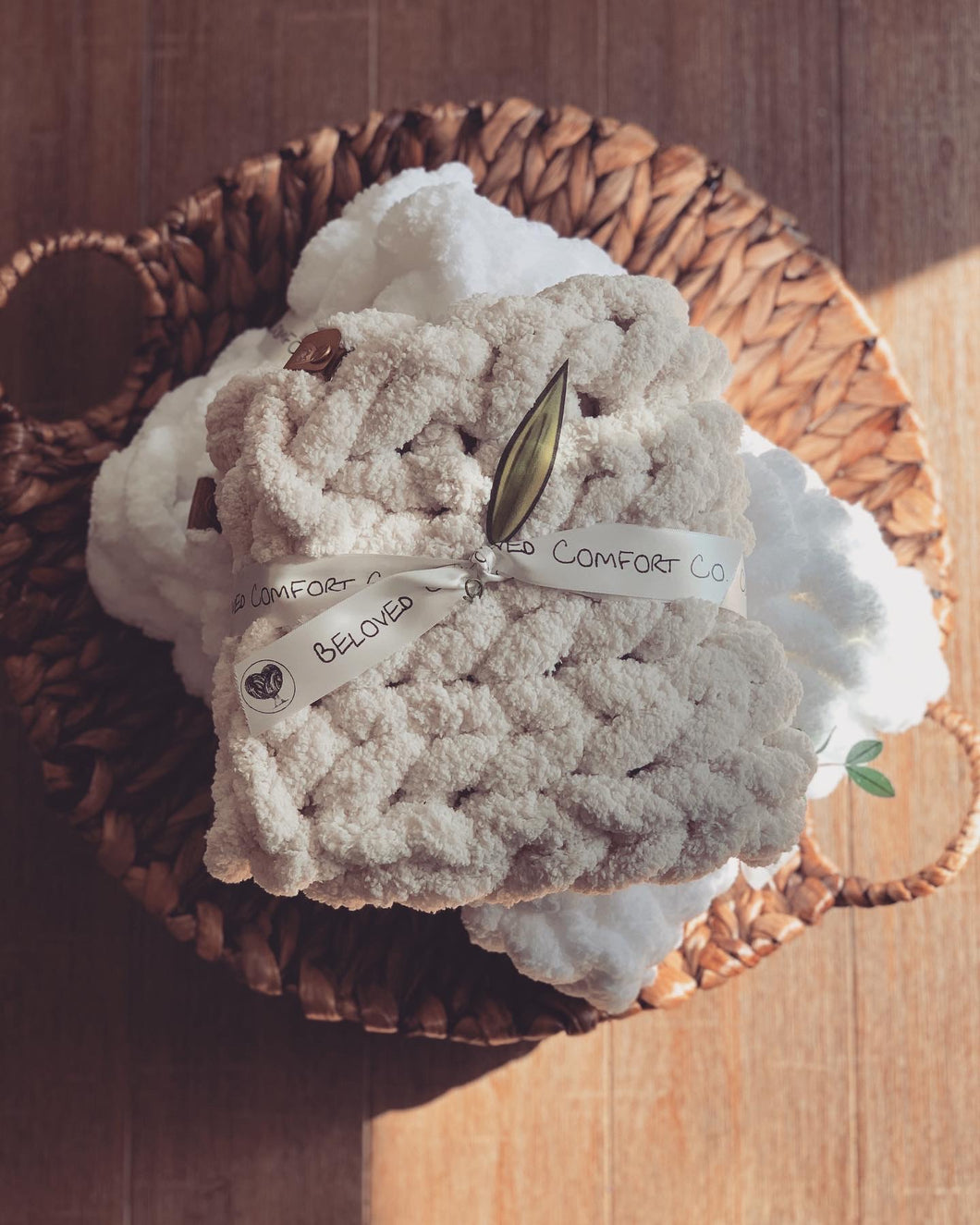 Chunky Knit Blanket Mini